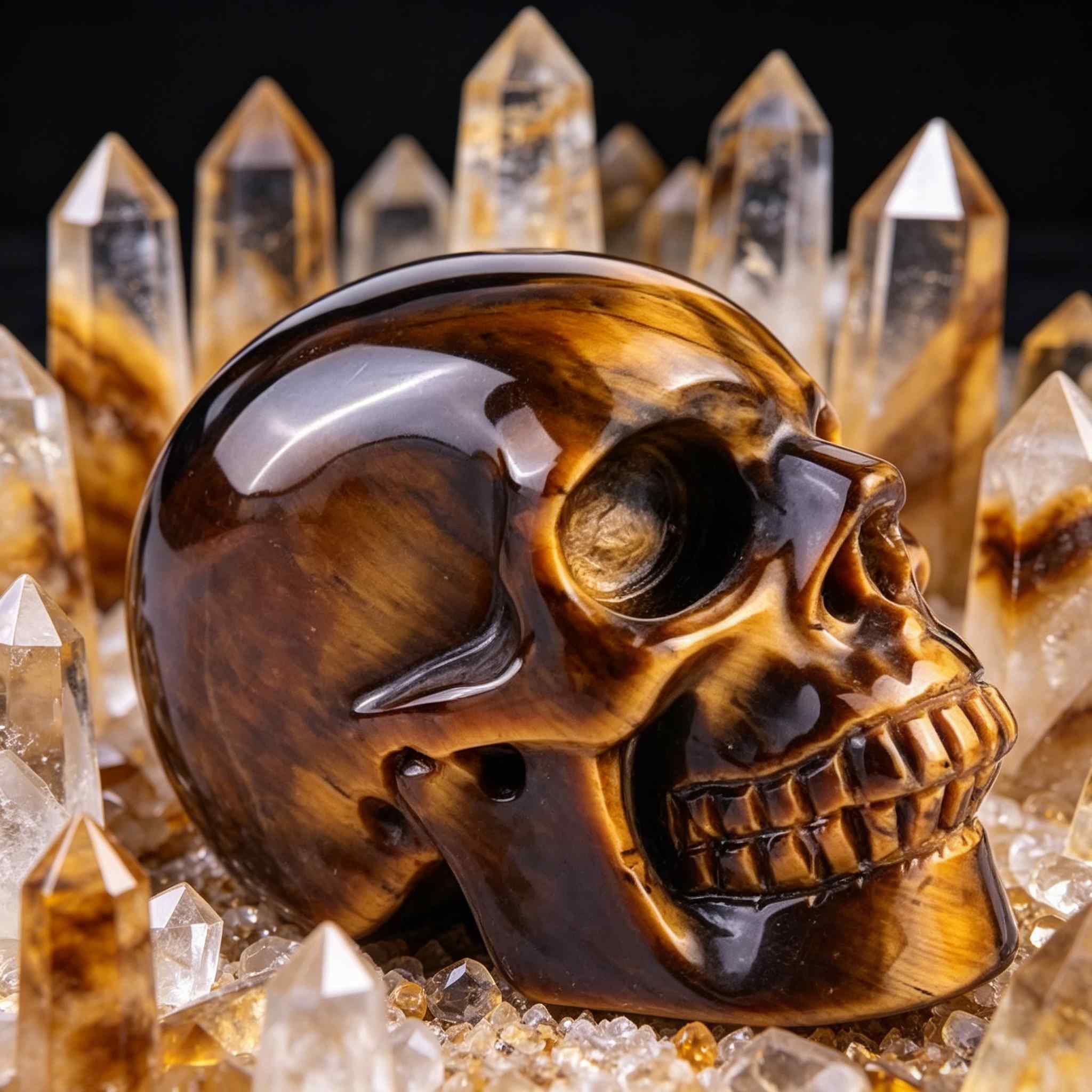 carved crystal skull