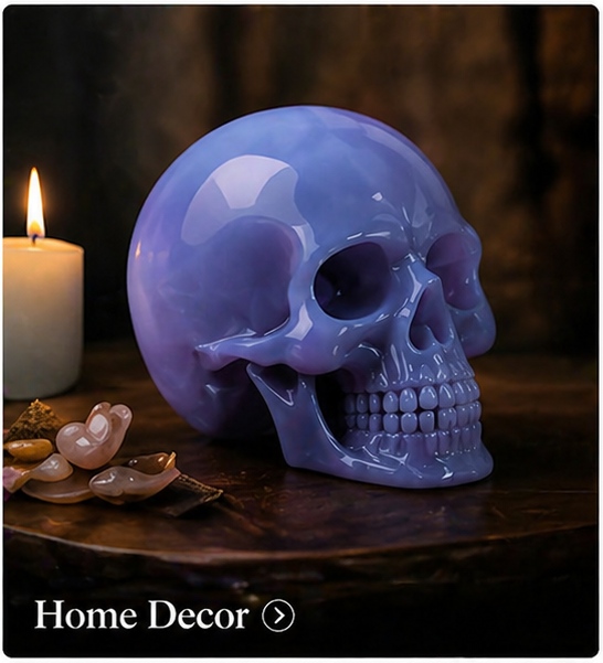 La calcédoine bleue sculptée gagne en popularité dans le design d'intérieur haut de gamme.